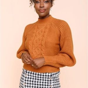 Francesca‘s Balloon Sleeve Sweater